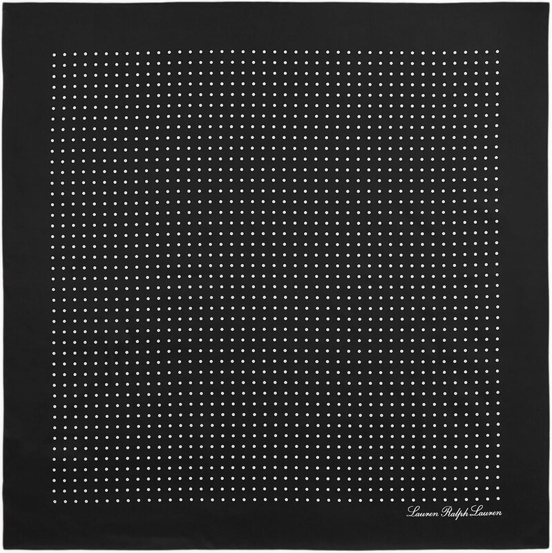 Lauren Ralph Lauren Skara juoda / balkšva