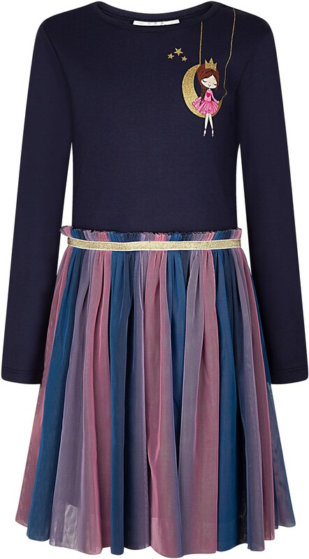 happy girls Suknelė tamsiai mėlyna / nakties mėlyna / alyvinė spalva