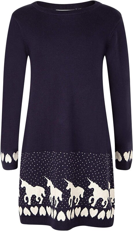 happy girls Suknelė tamsiai mėlyna / balta