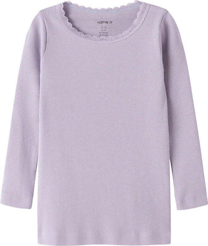 NAME IT Marškinėliai 'NMFKAB' šviesiai violetinė
