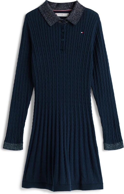 TOMMY HILFIGER Suknelė tamsiai mėlyna