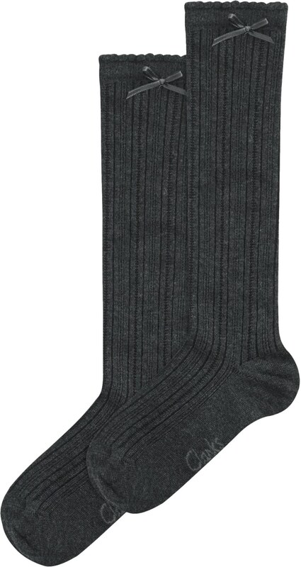 CLARKS Kojinės antracito spalva