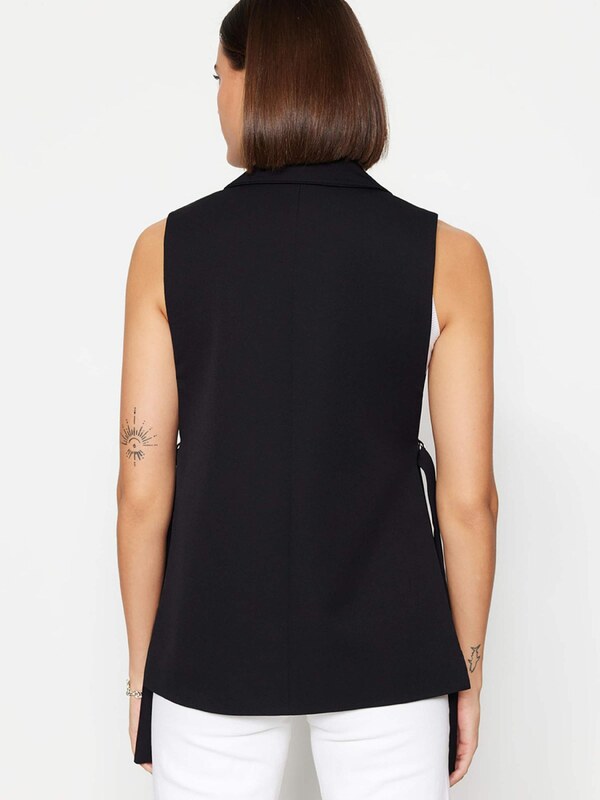 Trendyol Kostiuminė liemenė juoda