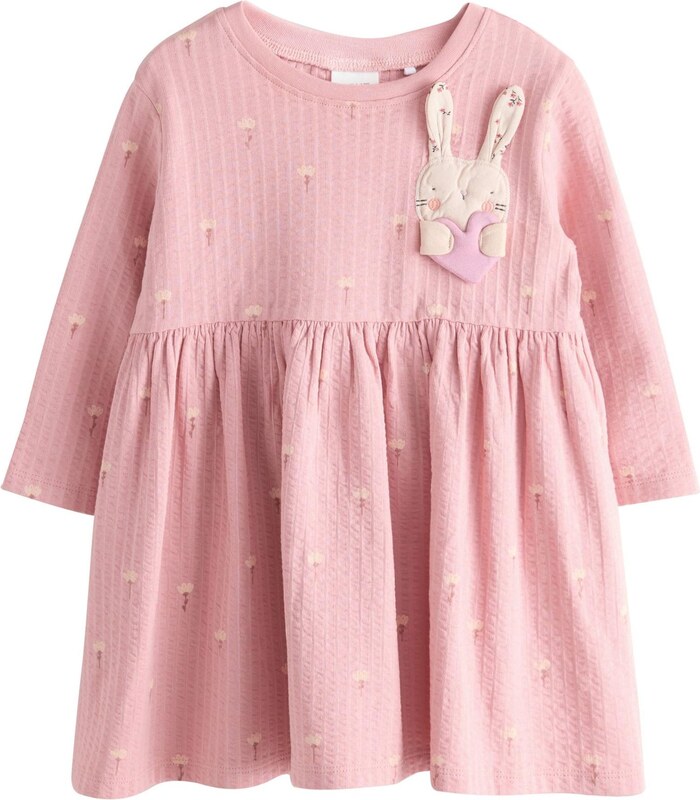 Next Suknelė kremo / rožių spalva / šviesiai rožinė