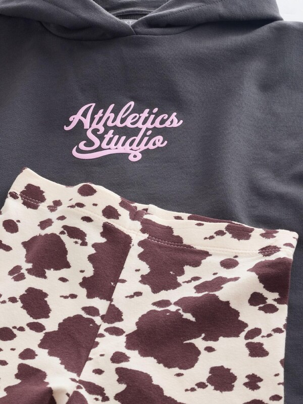 Next Rinkinys gelsvai pilka spalva / tamsiai ruda / tamsiai pilka / rožių spalva