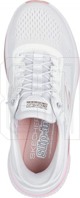 OEM Sportbačiai moterims balti tekstiliniai bėgimui Skechers