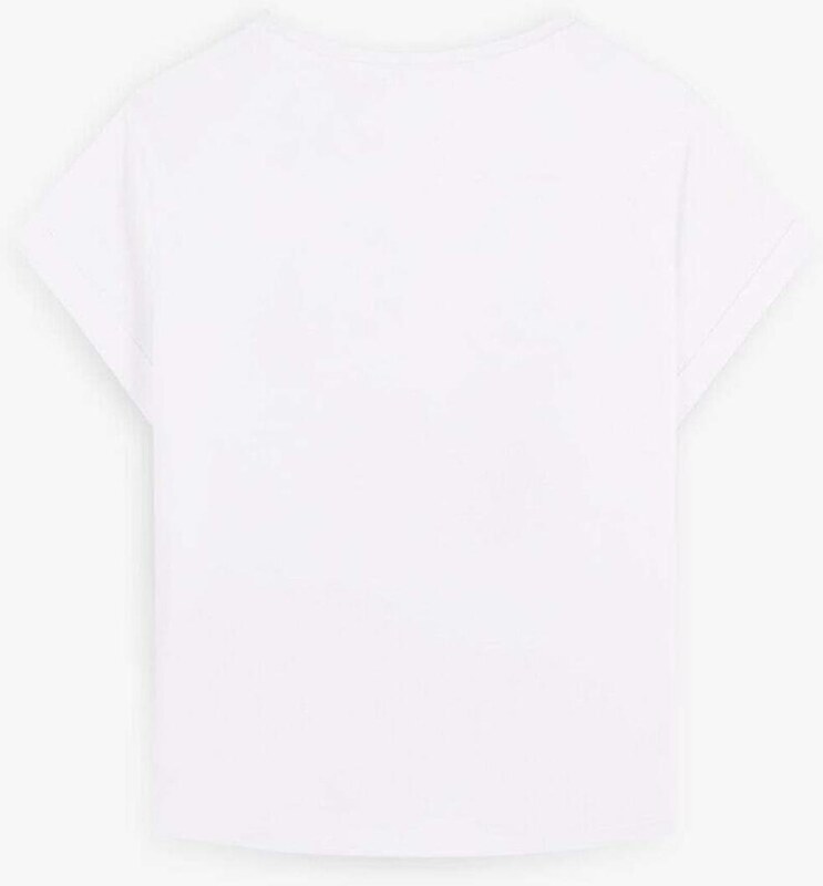 Scalpers Marškinėliai 'Disco' purpurinė / balta