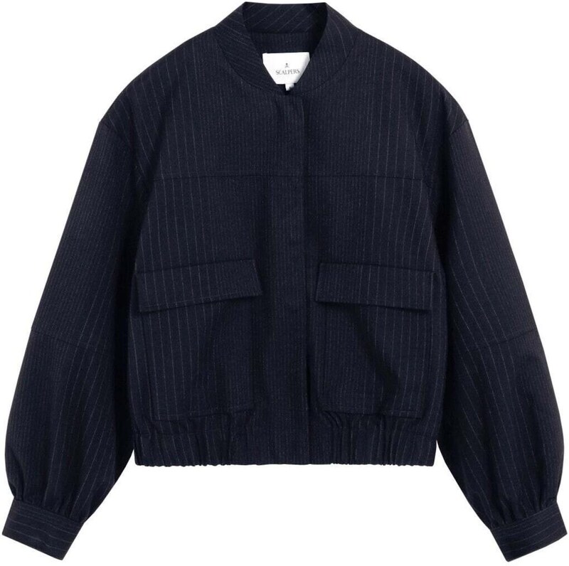 Scalpers Demisezoninė striukė tamsiai mėlyna