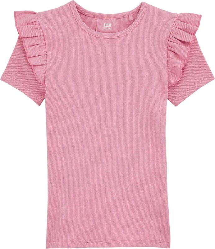 WE Fashion Marškinėliai 'Meisjes' šviesiai rožinė