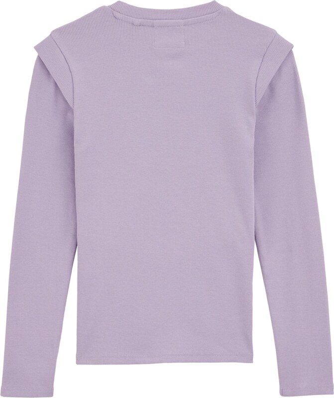 WE Fashion Marškinėliai levandų spalva