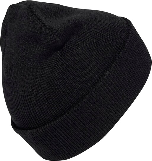 ADIDAS SPORTSWEAR Sportinė kepurė 'New Logo Beanie' juoda / balta