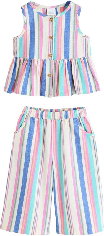 Next Rinkinys mėlyna / vandens spalva / rožių spalva / balta