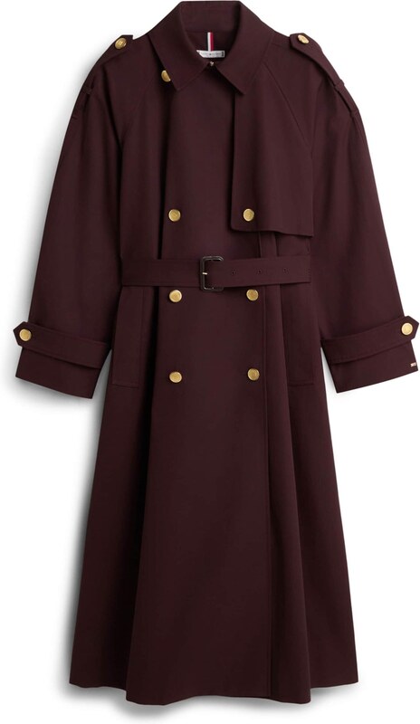 TOMMY HILFIGER Demisezoninis paltas gervuogių spalva