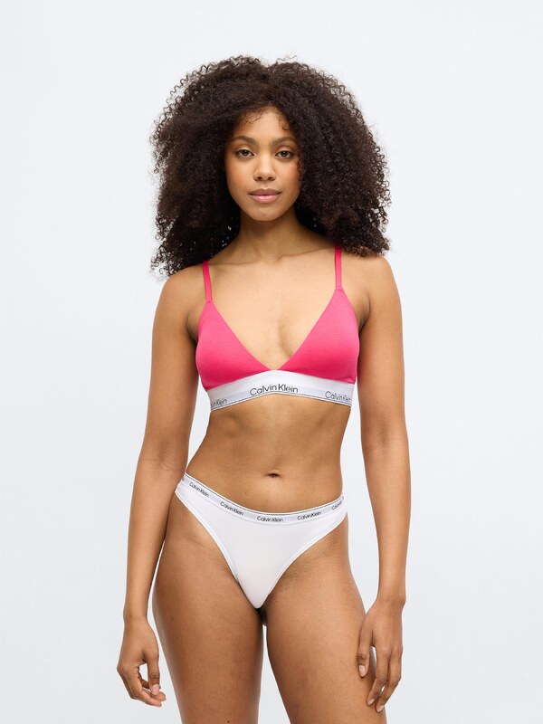 Calvin Klein Underwear Liemenėlė rožinė / balta