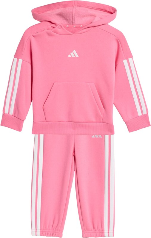 ADIDAS SPORTSWEAR Treniruočių kostiumas 'Essentials' šviesiai rožinė / balta