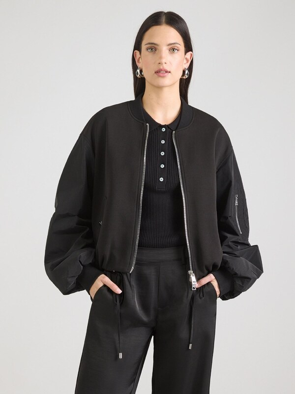 Liu Jo Demisezoninė striukė juoda