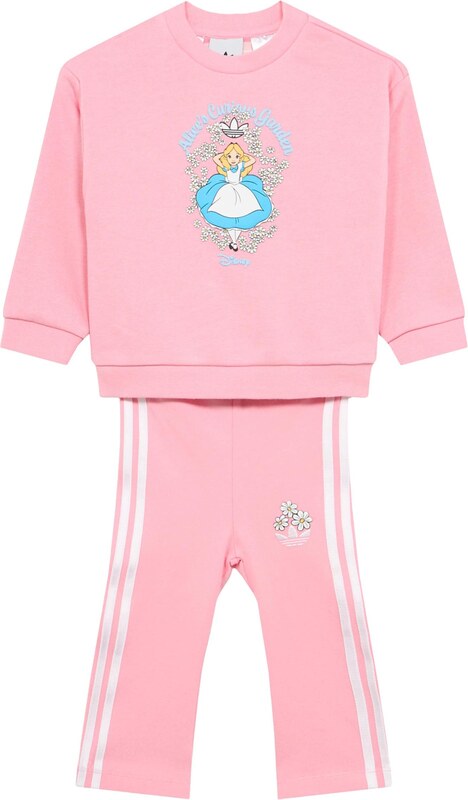 ADIDAS ORIGINALS Treningas šviesiai mėlyna / geltona / šviesiai rožinė / balta