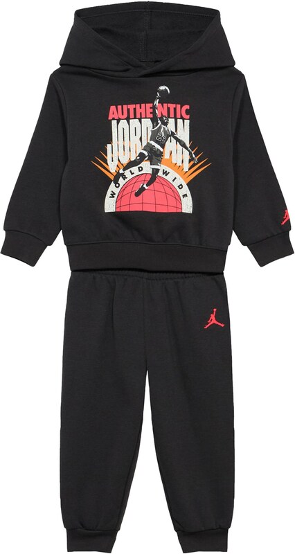 Jordan Treningas 'BRK FLC' oranžinė / spanguolių spalva / juoda / balta