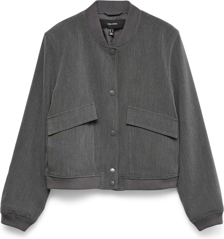 VERO MODA Demisezoninė striukė 'VMAMALA' tamsiai pilka