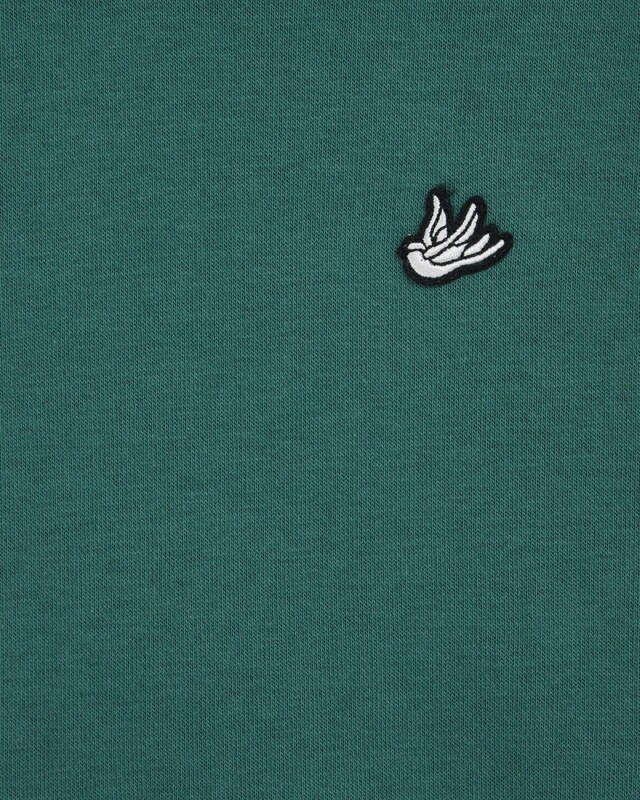 WE Fashion Megztinis be užsegimo žalia / juoda / balta