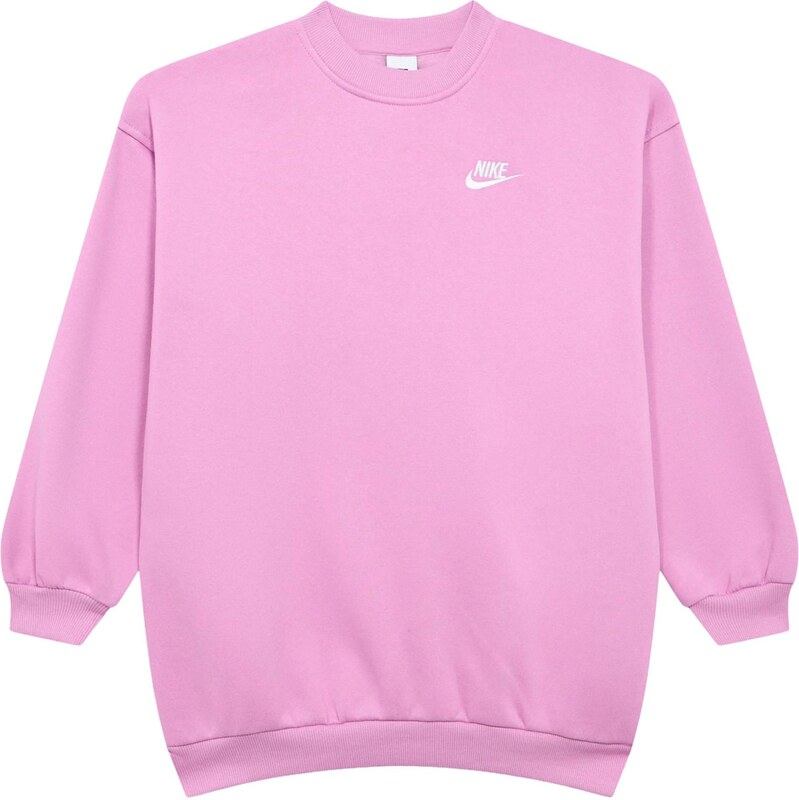 Nike Sportswear Megztinis be užsegimo 'Club Fleece' eozino spalva