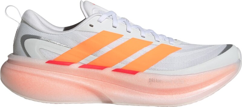 ADIDAS PERFORMANCE Bėgimo batai 'Supernova Glide' oranžinė / sidabrinė / balta