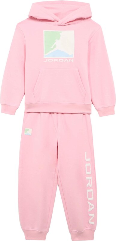 Jordan Treningas 'ESS' šviesiai mėlyna / šviesiai žalia / rožių spalva / natūrali balta