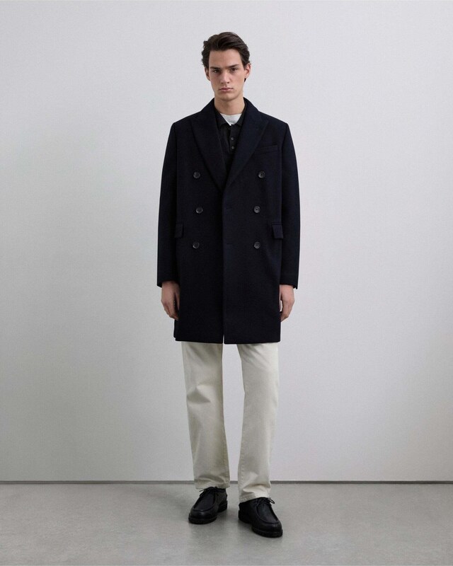 Scalpers Demisezoninis paltas tamsiai mėlyna