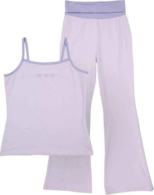 Lindex Rinkinys alyvinė spalva / levandų spalva