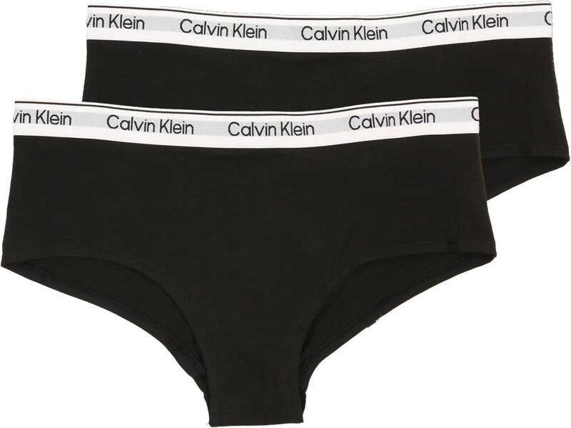 Calvin Klein Underwear Apatinės kelnaitės juoda / balta