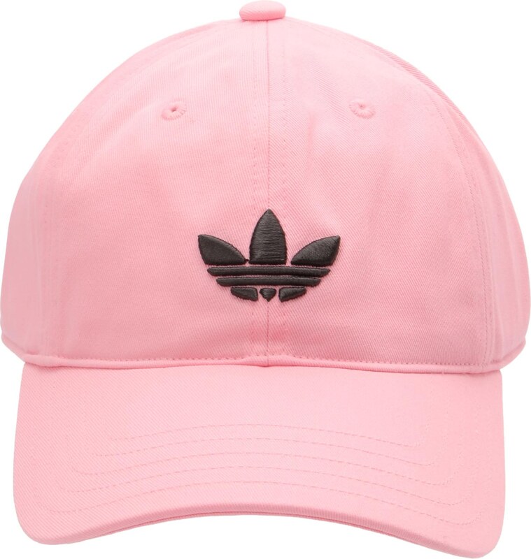 ADIDAS ORIGINALS Kepurė 'Adicolor Classic Trefoil' rožių spalva / balta