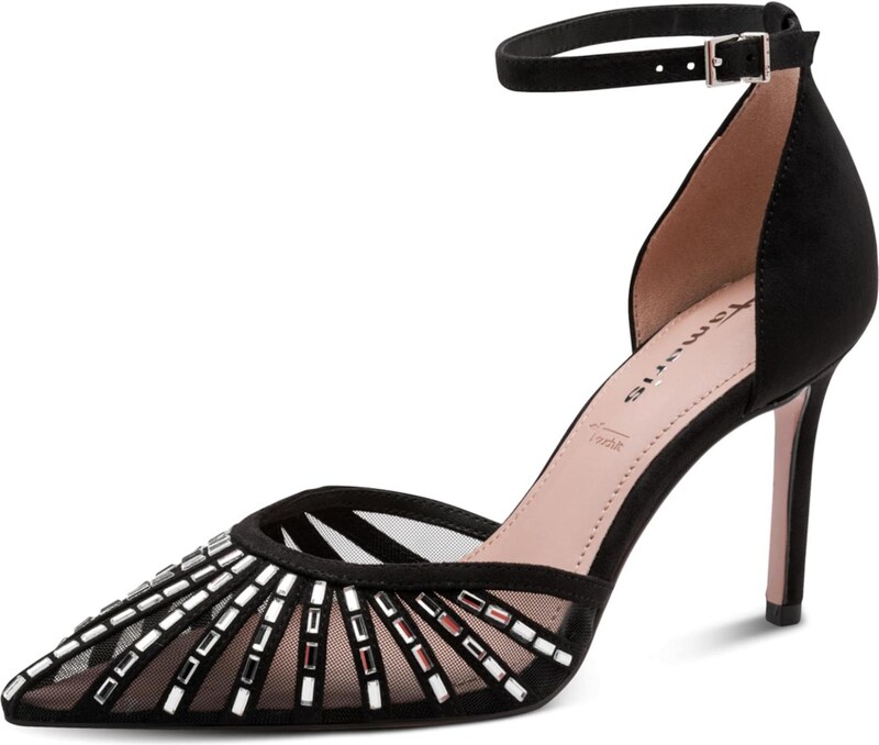 Tamaris Vakariniai bateliai juoda / sidabrinė