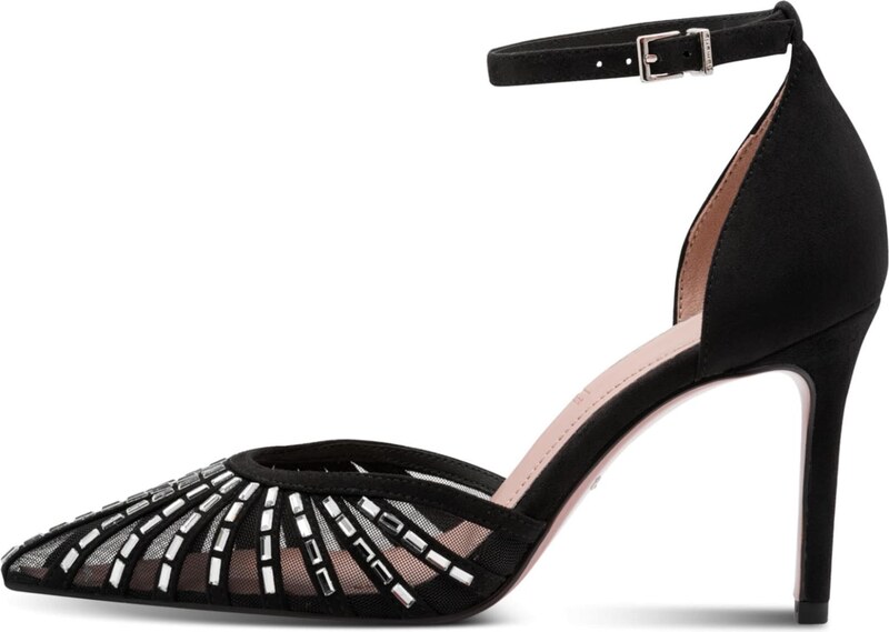 Tamaris Vakariniai bateliai juoda / sidabrinė