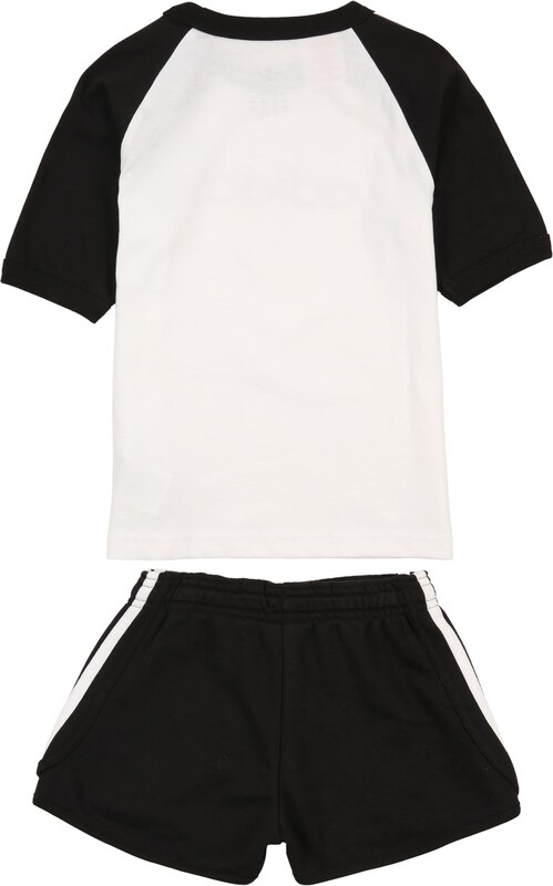 ADIDAS ORIGINALS Treningas juoda / balta