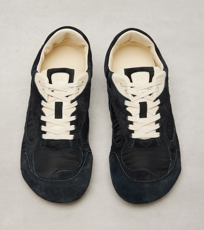 Bottega Veneta Orbit Flash suede-trimmed sneakers