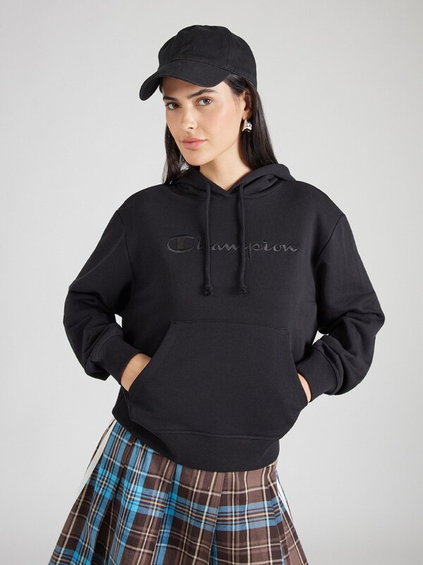 Champion Authentic Athletic Apparel Megztinis be užsegimo juoda