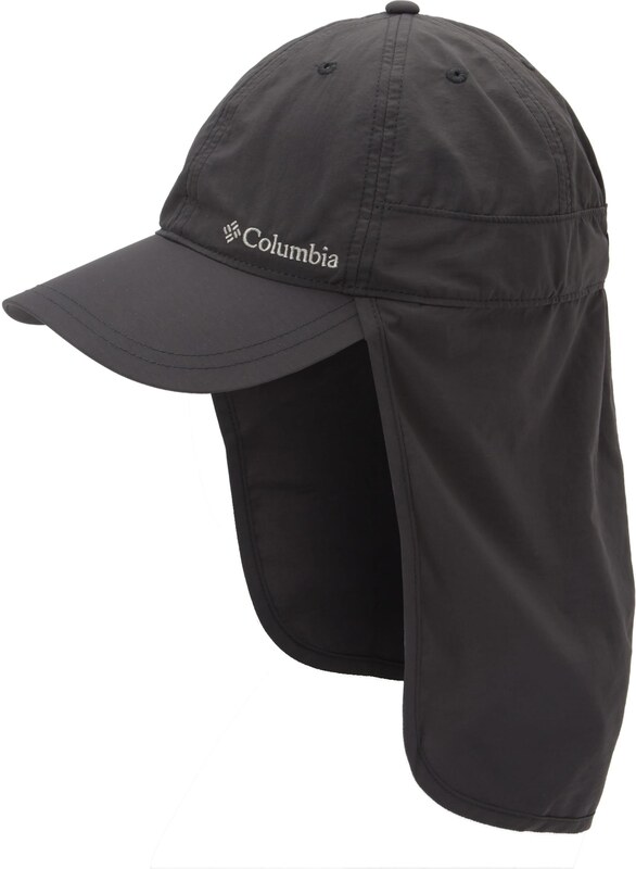 COLUMBIA Sportinė kepurė 'Schooner Bank II' šviesiai pilka / juoda