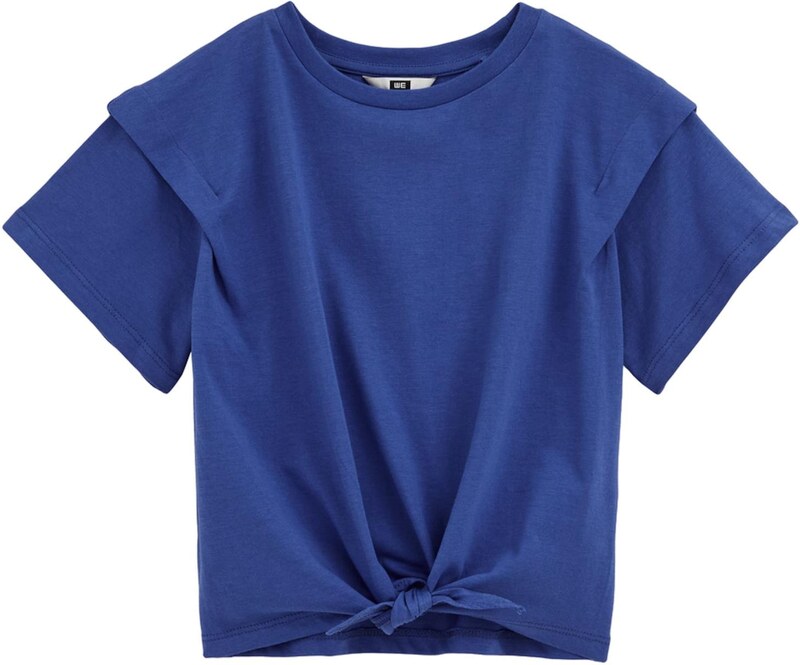 WE Fashion Marškinėliai tamsiai mėlyna