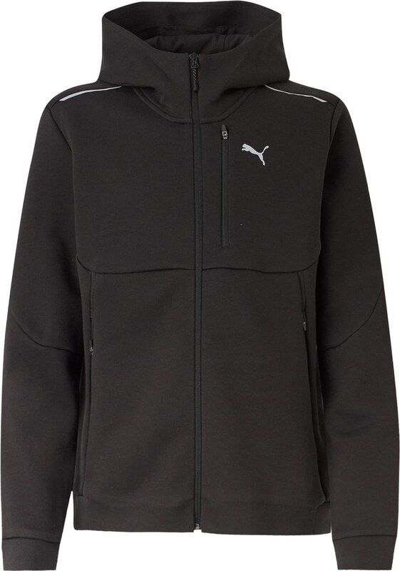 PUMA Sportinis džemperis 'PUMATECH' juoda