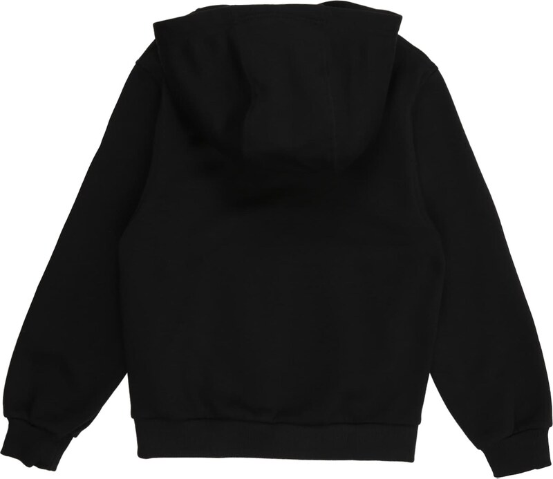 Nike Sportswear Megztinis be užsegimo 'CLUB FLC' kupranugario / juoda / balta