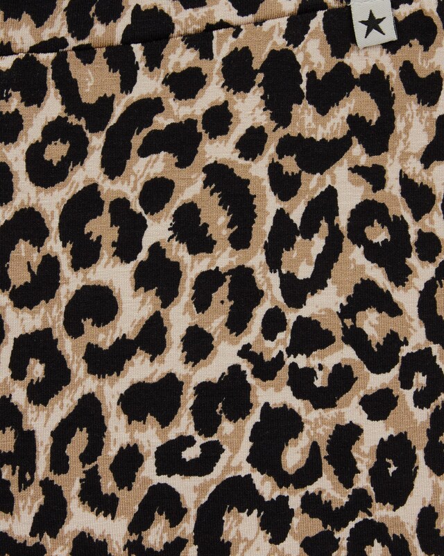 WE Fashion Tamprės brokato spalva / kapučino spalva / juoda