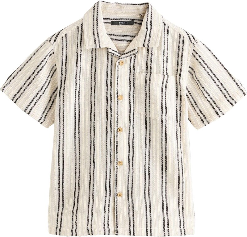 Next Marškiniai smėlio spalva / juoda