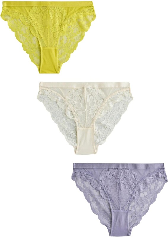 Next Moteriškos kelnaitės kremo / obuolių spalva / levandų spalva