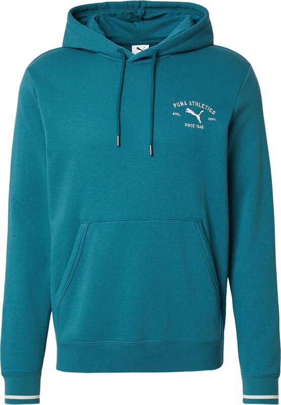 PUMA Megztinis be užsegimo 'CLASS' benzino spalva / balta