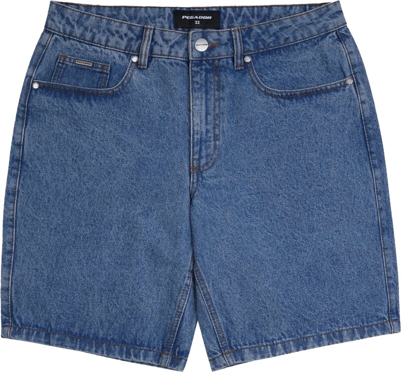 Pegador Džinsai 'Bostic' tamsiai (džinso) mėlyna