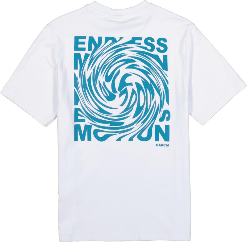 GARCIA Marškinėliai tamsiai mėlyna / balta