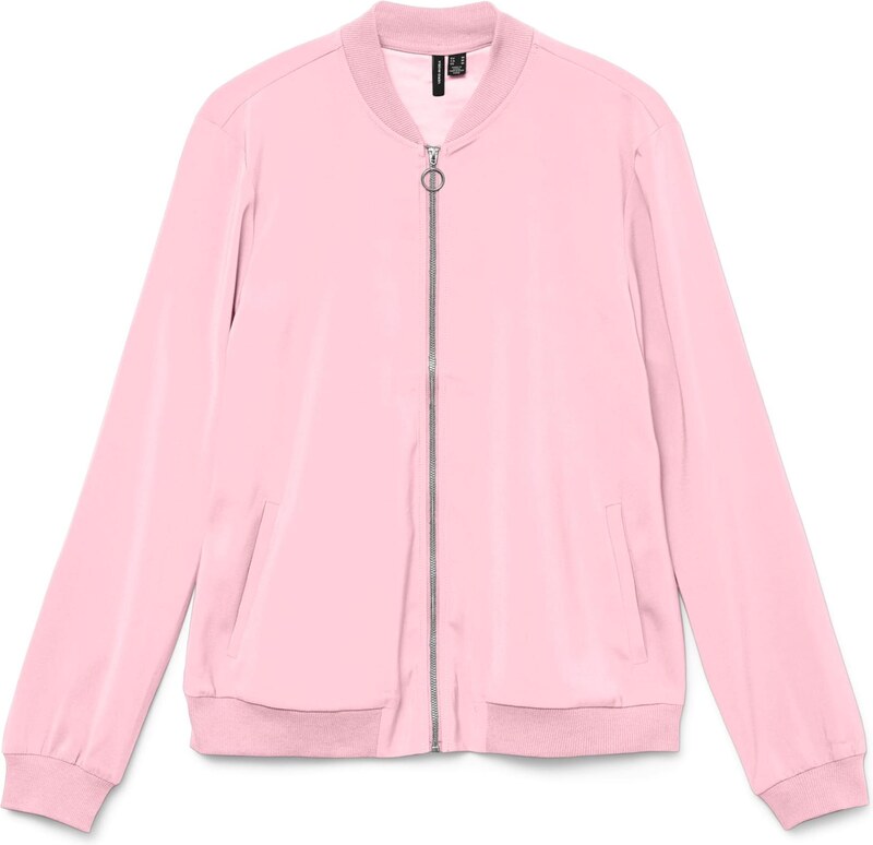 VERO MODA Demisezoninė striukė 'VMCOCO' rožių spalva