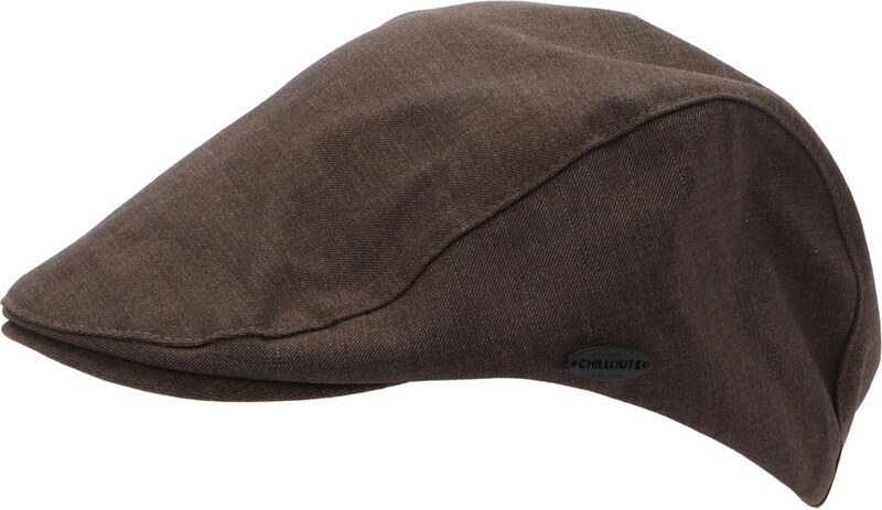 chillouts Megzta kepurė 'Dion' tamsiai ruda