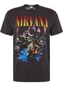 AMPLIFIED Marškinėliai 'NIRVANA LIVE IN NEW YORK' tamsiai pilka / mišrios spalvos