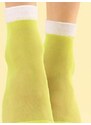Fiore kojinaitės "Juicy Lime 8 Den Neon Yellow - White"